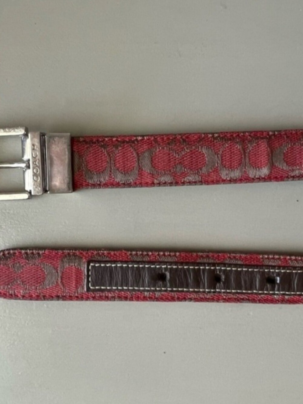 Coach Designer Reversible belt